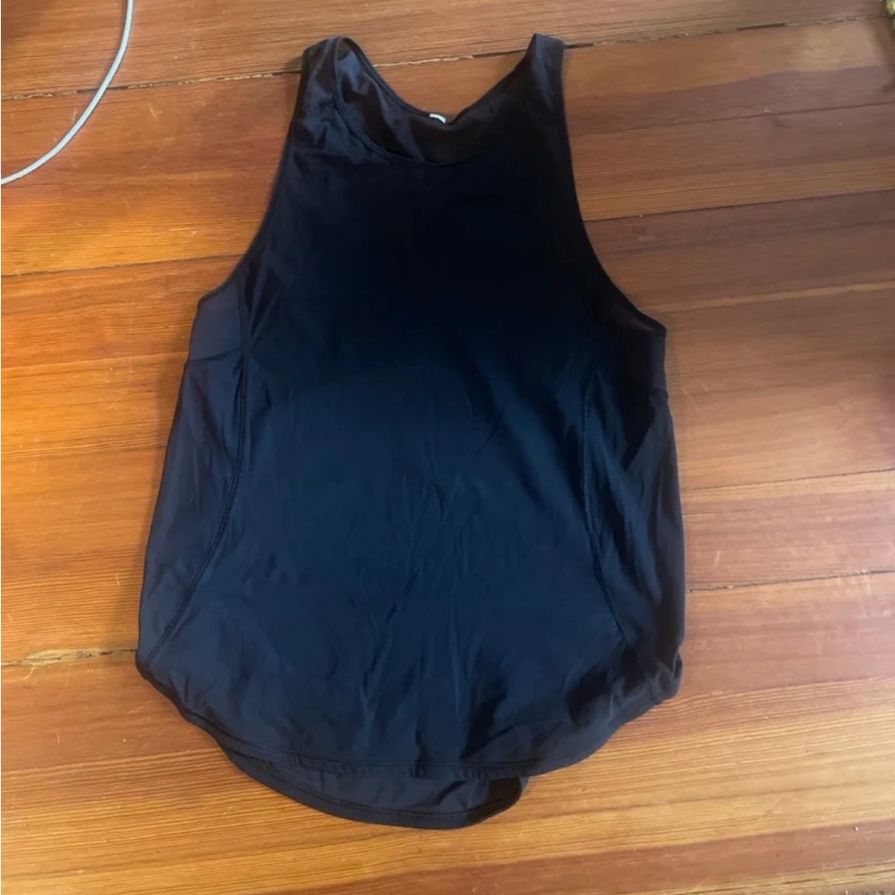 lululemon athletica Black Tank Top